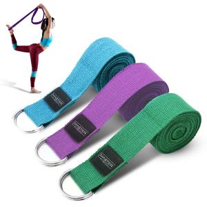 Master Stretch Yoga Stretch Strap – Flexibility & Mobility Training Aid